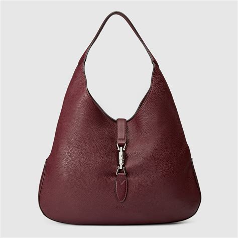 gucci jackie soft leather hobo bag|Gucci jackie bag street style.